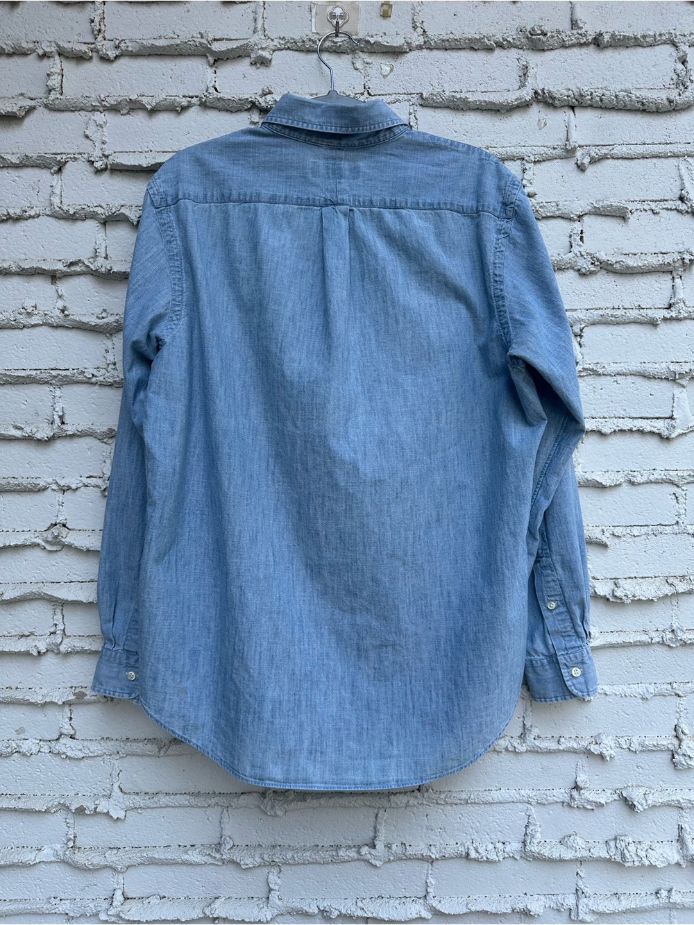 Ralph Lauren Light Blue Denim Button-Down Shirt - Picture 2 of 6